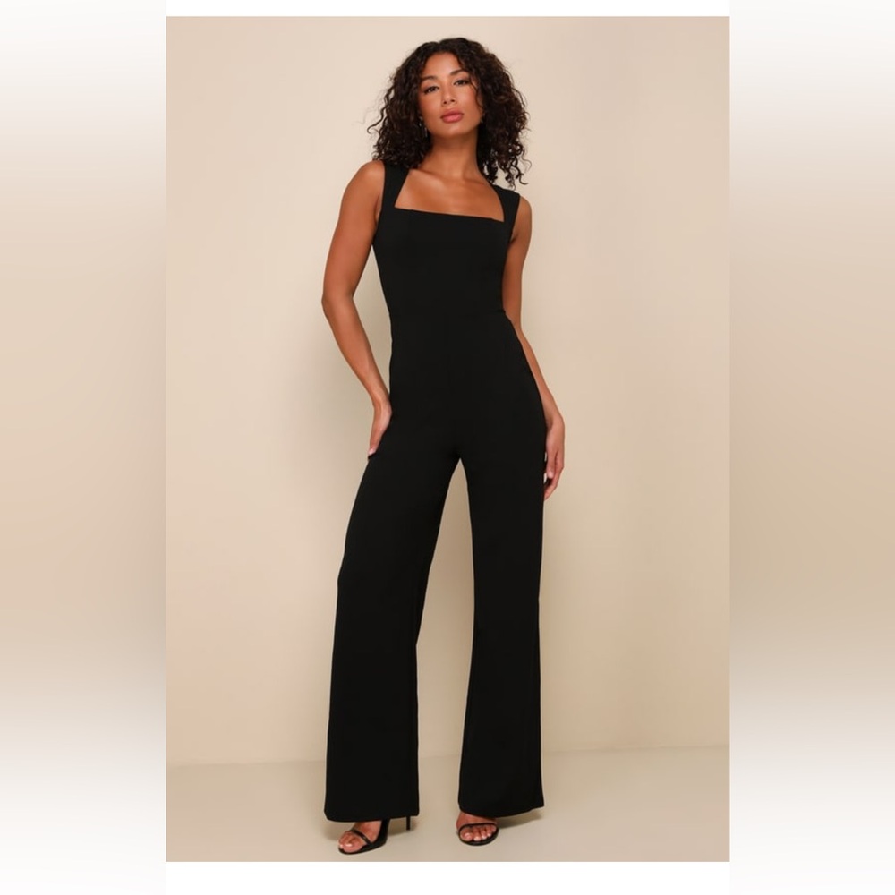 Lulus black jumpsuit